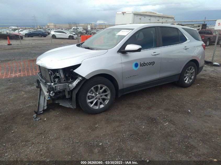 2021 CHEVROLET EQUINOX LT - 2GNAXJEV2M6162646