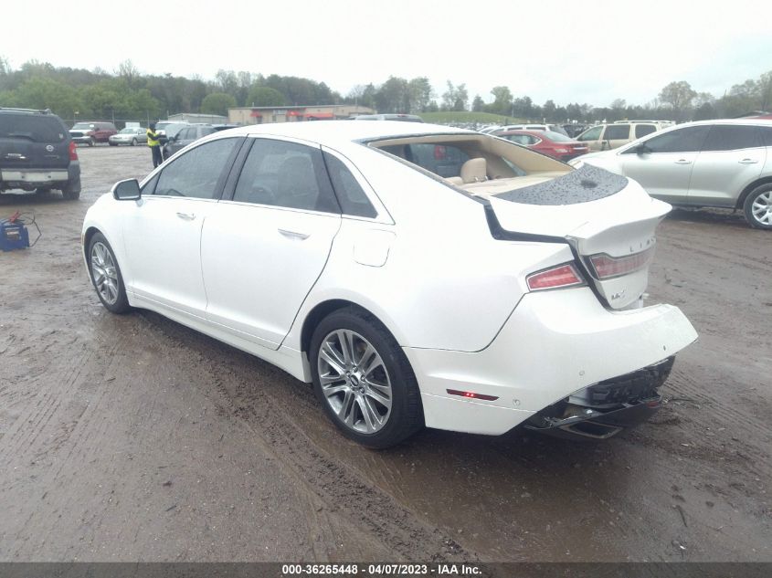 2013 LINCOLN MKZ - 3LN6L2GK9DR825220