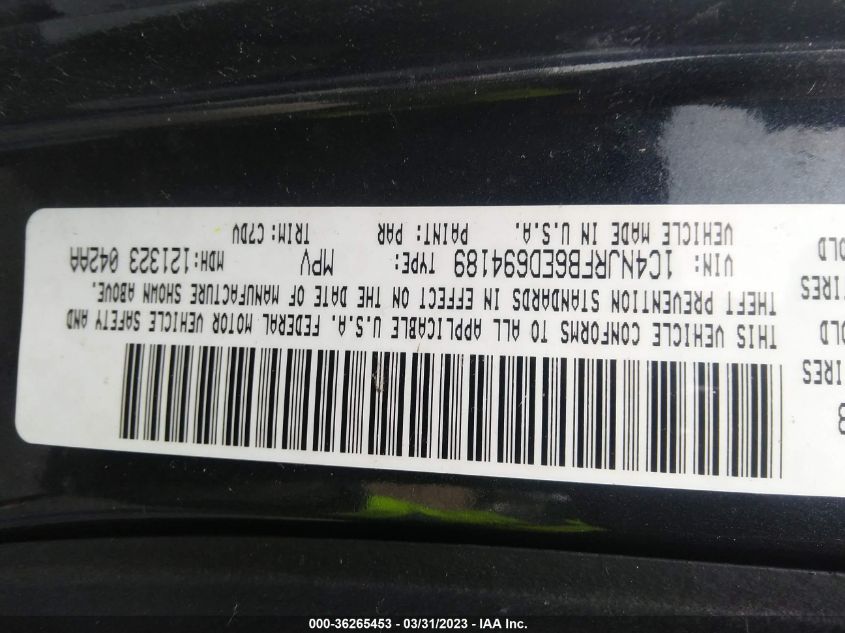 2014 JEEP PATRIOT LATITUDE - 1C4NJRFB6ED694189