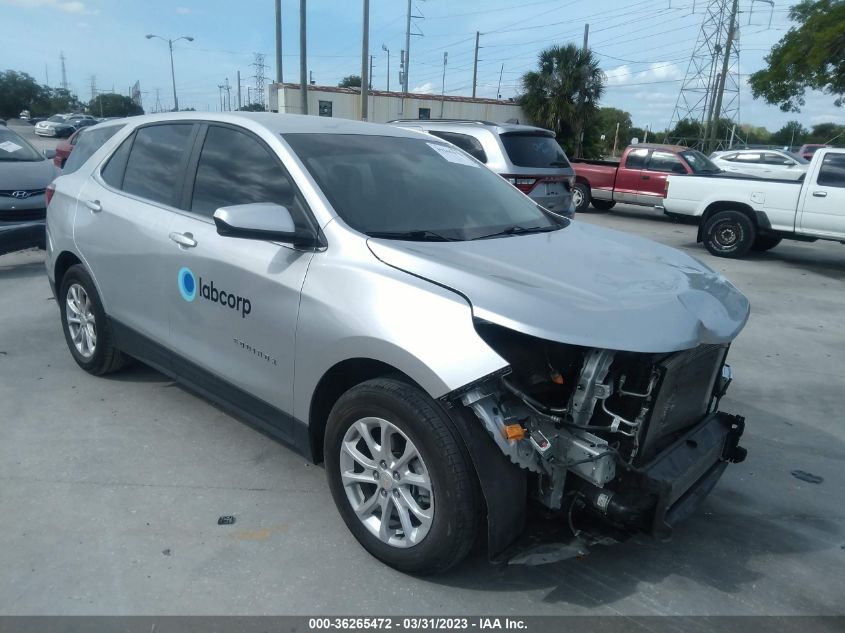 2021 CHEVROLET EQUINOX LT - 3GNAXJEV2MS161336