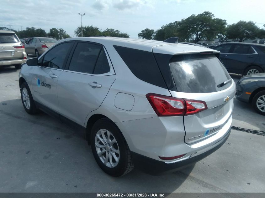 2021 CHEVROLET EQUINOX LT - 3GNAXJEV2MS161336