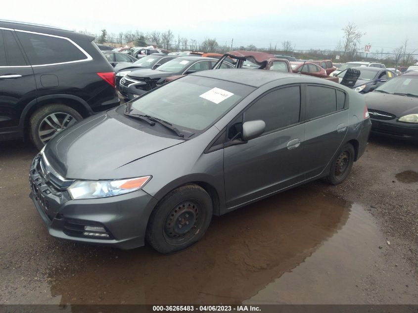 2013 HONDA INSIGHT LX JHMZE2H53DS002600