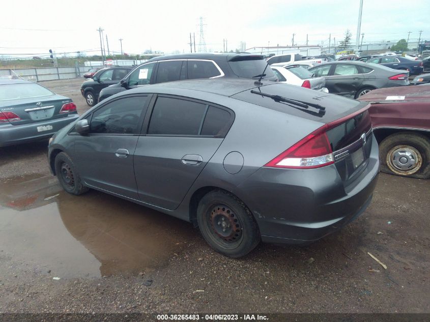 2013 HONDA INSIGHT LX JHMZE2H53DS002600