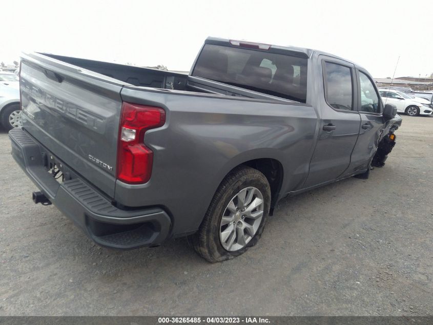 2021 CHEVROLET SILVERADO 1500 CUSTOM - 3GCPWBEK1MG299518