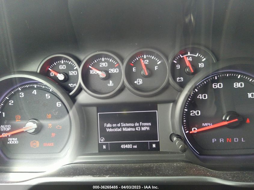 2021 CHEVROLET SILVERADO 1500 CUSTOM - 3GCPWBEK1MG299518