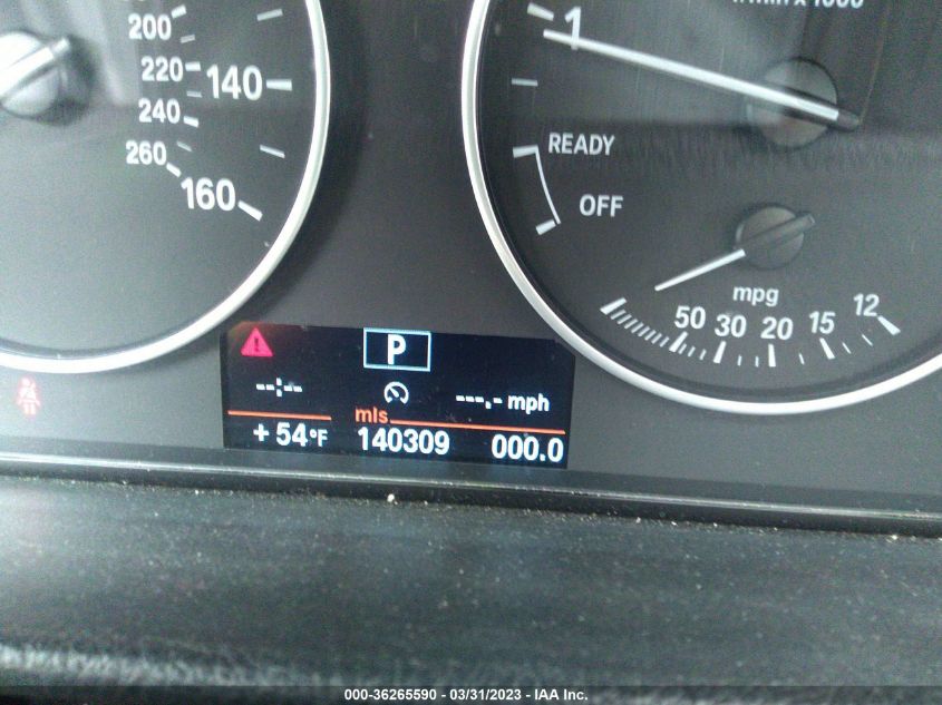 2013 BMW 3 SERIES 328I XDRIVE - WBA3B5G54DNS05817