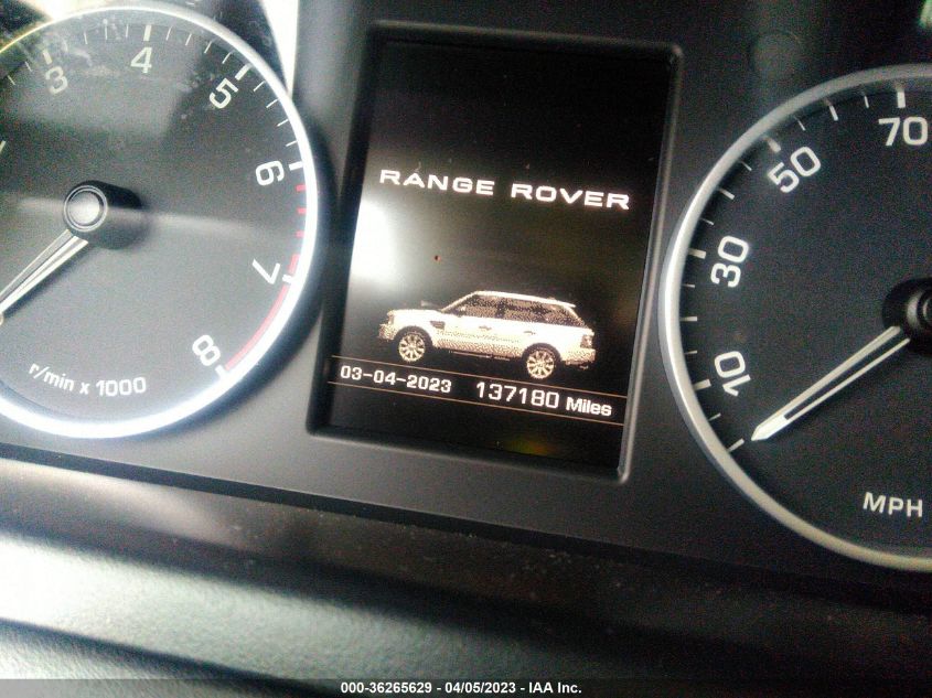 2013 LAND ROVER RANGE ROVER SPORT HSE - SALSF2D44DA764698