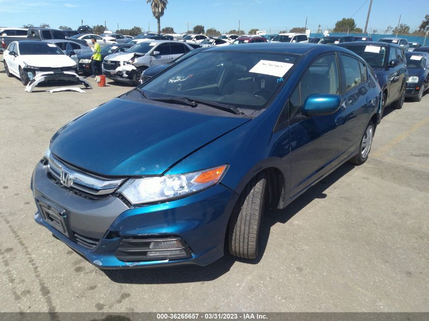 2014 HONDA INSIGHT LX - JHMZE2H53ES003098