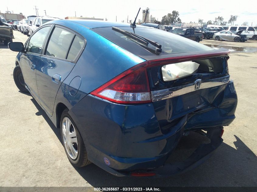 2014 HONDA INSIGHT LX - JHMZE2H53ES003098
