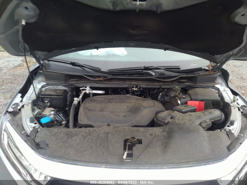 2021 HONDA ODYSSEY EX-L - 5FNRL6H74MB016762