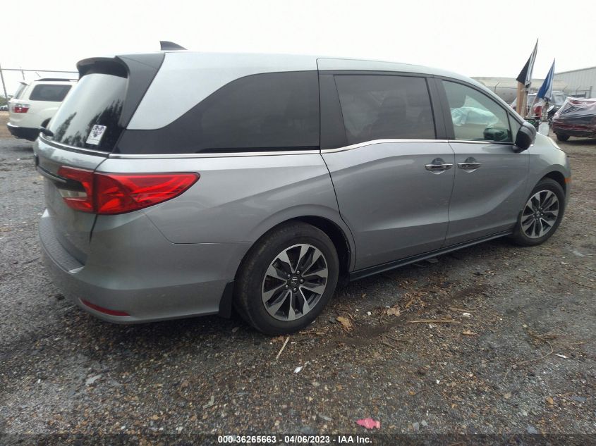 2021 HONDA ODYSSEY EX-L - 5FNRL6H74MB016762