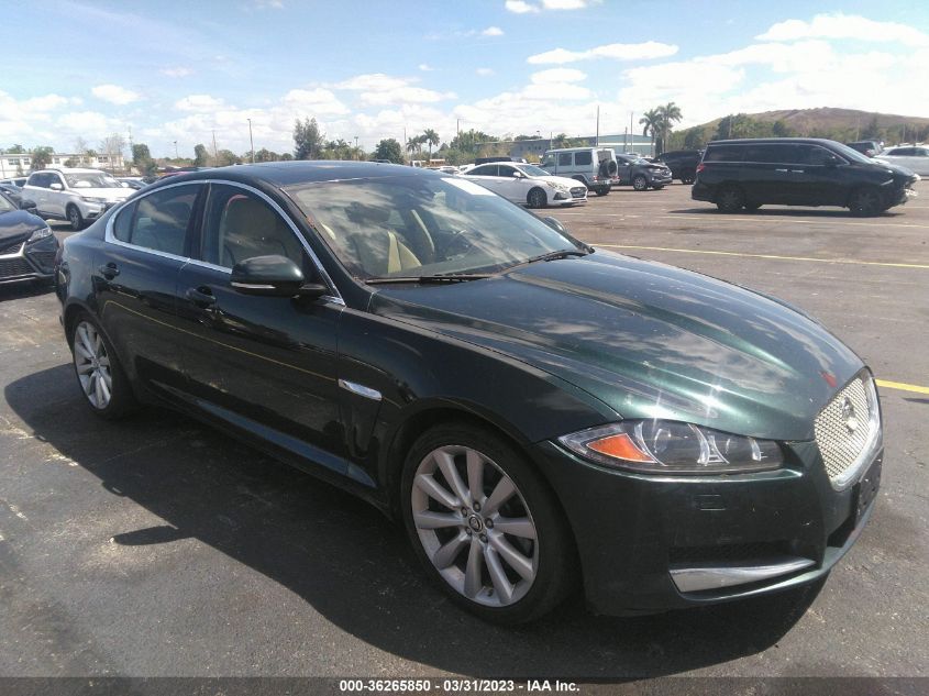 2013 JAGUAR XF V6 - SAJXJ0EF2D8S83938