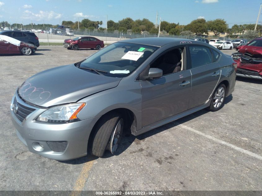 2013 NISSAN SENTRA SR - 3N1AB7AP0DL734197