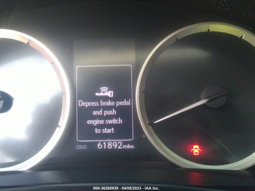2016 LEXUS IS 300 JTHCM1D24G5013400