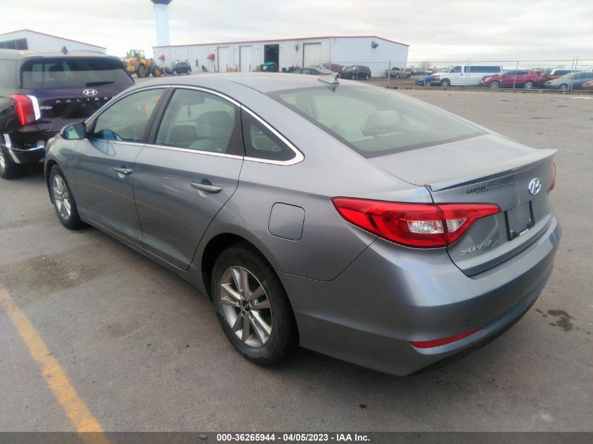 2015 HYUNDAI SONATA 2.4L SE - 5NPE24AF7FH008960