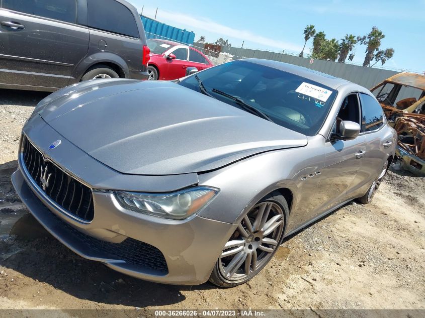 2015 MASERATI GHIBLI ZAM57XSA3F1162199