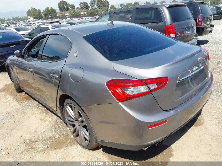 2015 MASERATI GHIBLI ZAM57XSA3F1162199