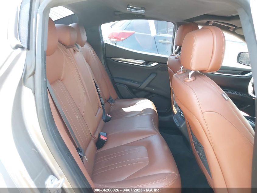 2015 MASERATI GHIBLI ZAM57XSA3F1162199
