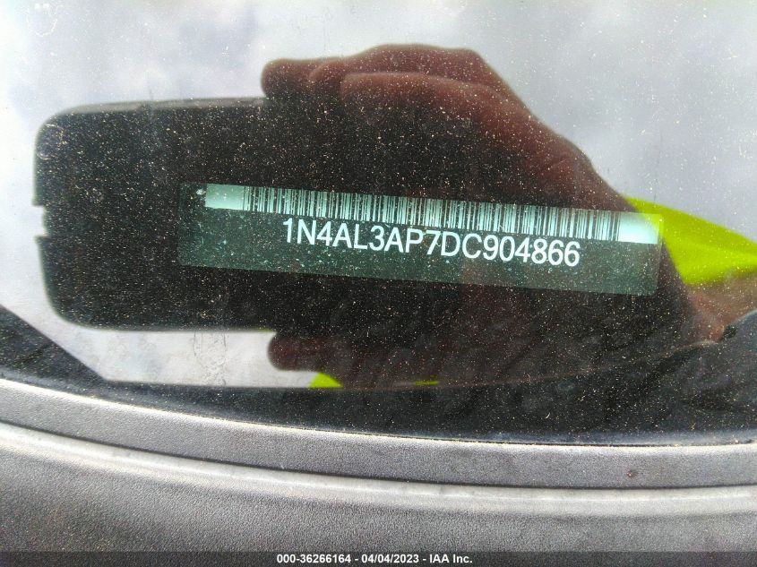 2013 NISSAN ALTIMA 2.5 SV - 1N4AL3AP7DC904866