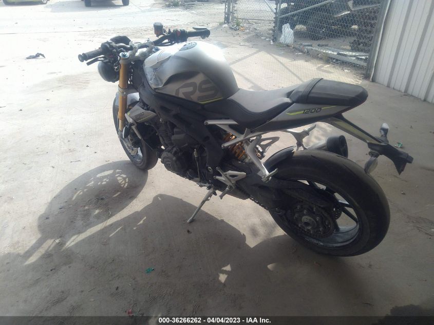 2022 TRIUMPH MOTORCYCLE SPEED TRIPLE 1200 RS - SMTP01ST8NTAG5776