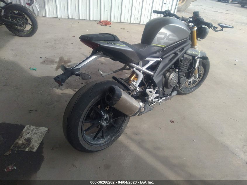 2022 TRIUMPH MOTORCYCLE SPEED TRIPLE 1200 RS - SMTP01ST8NTAG5776
