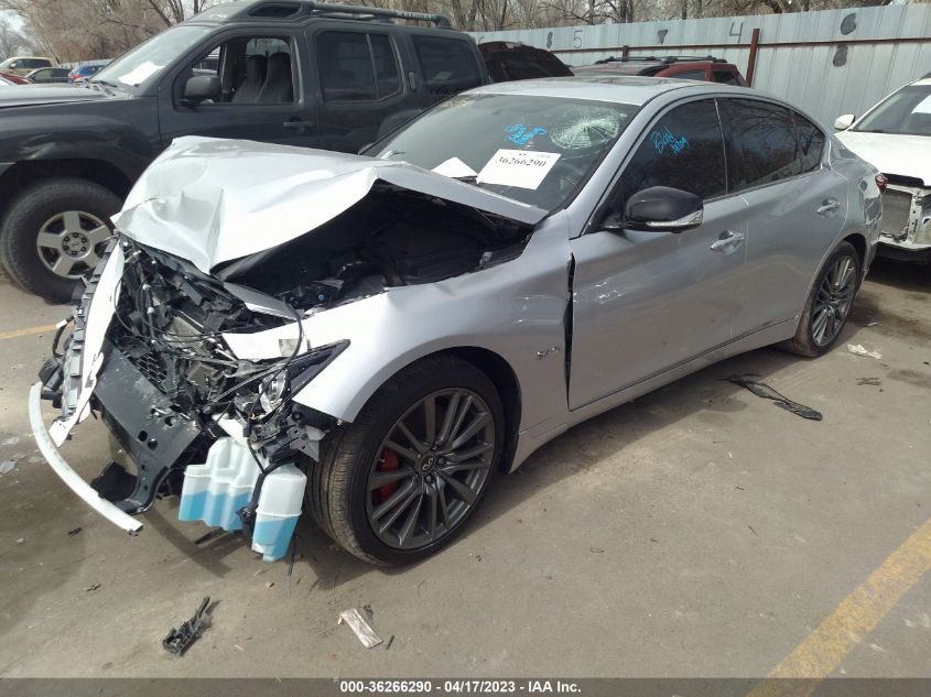 2019 INFINITI Q50 RED SPORT 400 - JN1FV7AR8KM800514