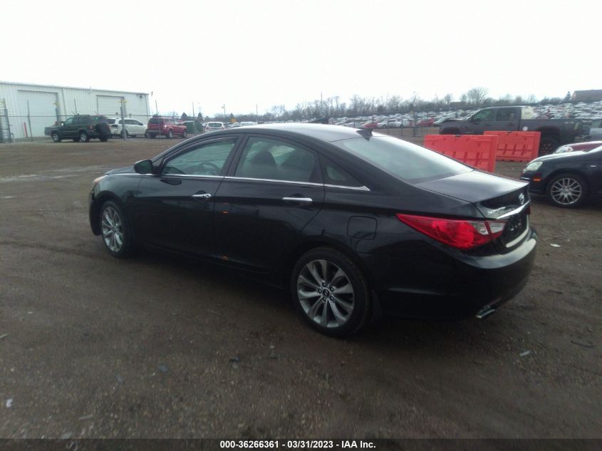 VIN 5NPEC4AC1DH800814 2013 HYUNDAI SONATA no.3