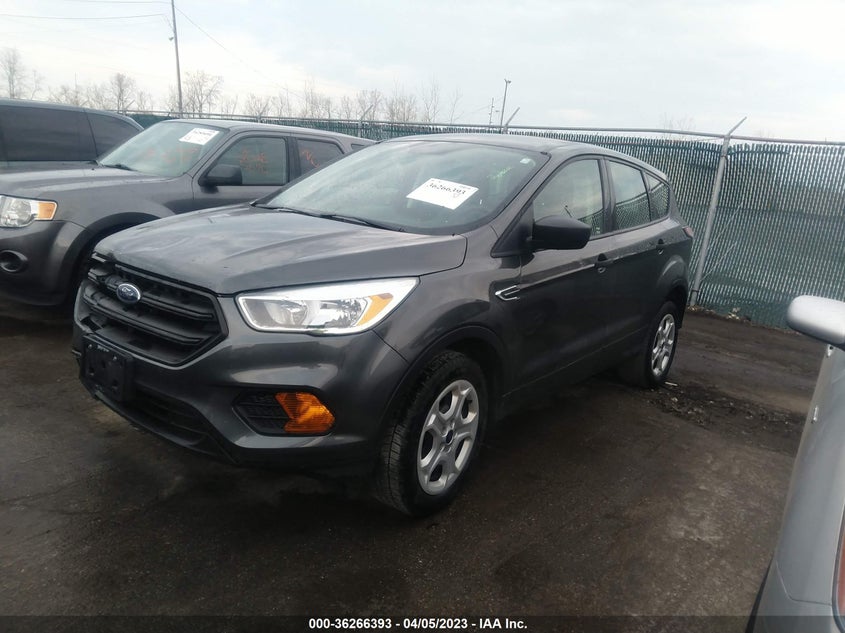 VIN 1FMCU0F71HUB50396 2017 FORD ESCAPE S