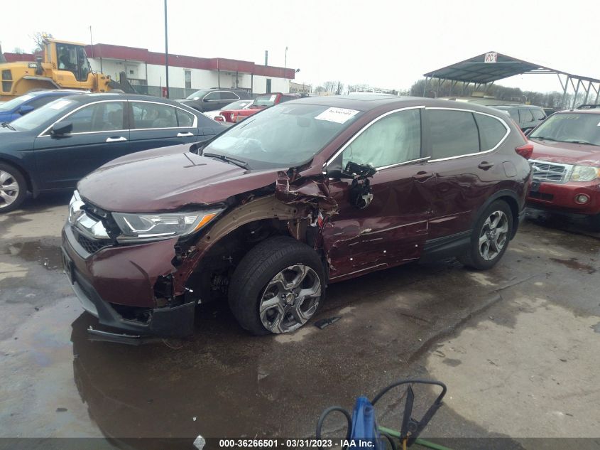 2019 HONDA CR-V EX-L - 5J6RW2H81KL034259