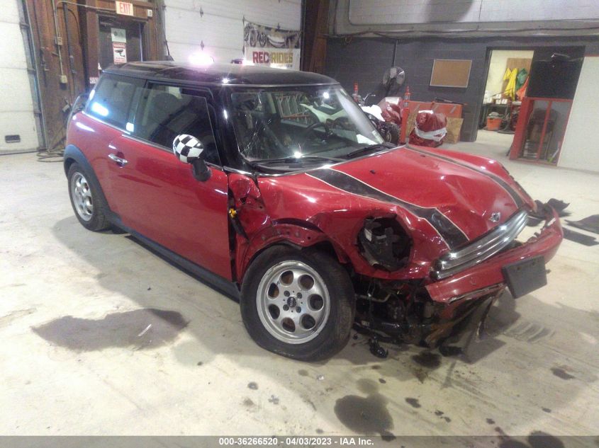 2013 MINI COOPER HARDTOP - WMWSU3C52DT546256