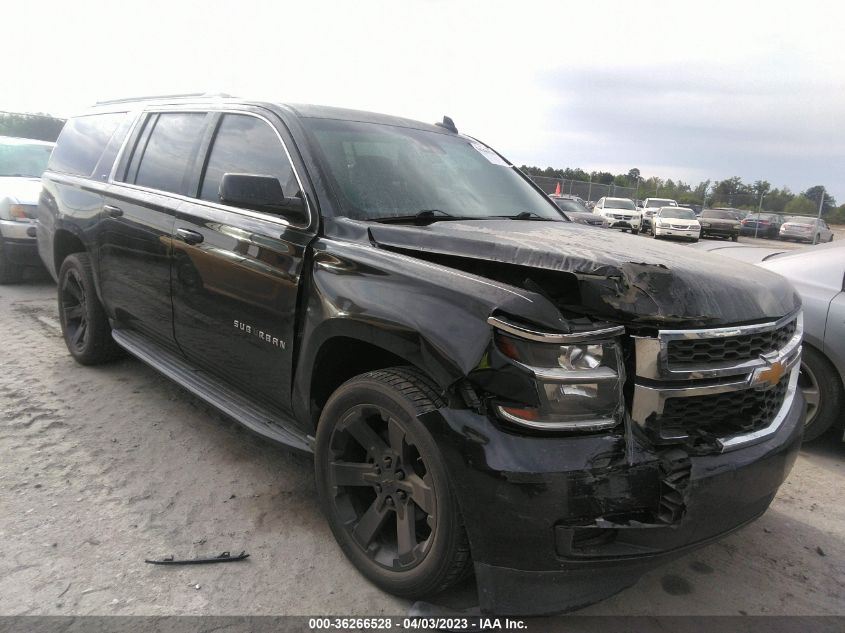 2015 CHEVROLET SUBURBAN LT - 1GNSCJKC0FR701808