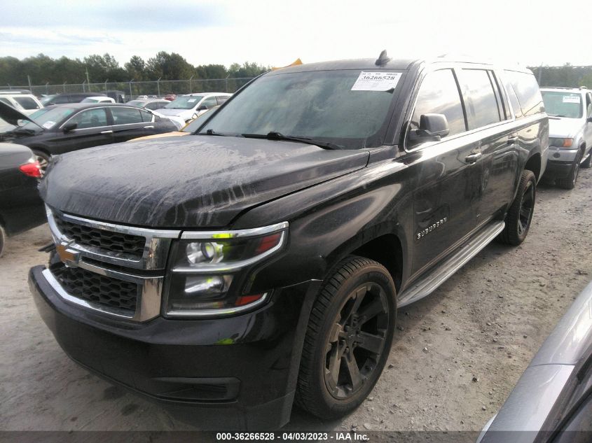 2015 CHEVROLET SUBURBAN LT - 1GNSCJKC0FR701808