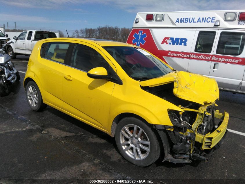 2016 CHEVROLET SONIC LT - 1G1JC6SH8G4109335
