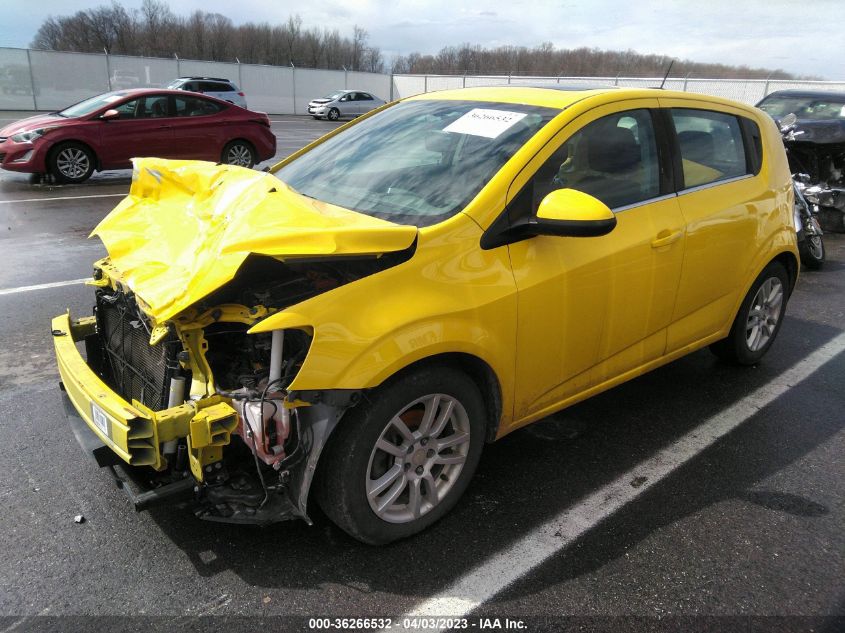 2016 CHEVROLET SONIC LT - 1G1JC6SH8G4109335