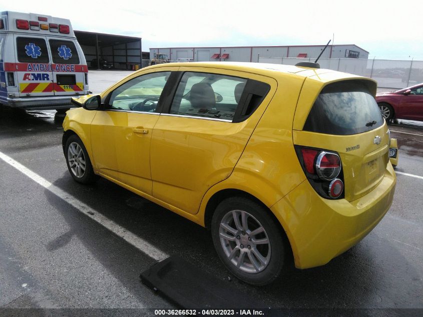 2016 CHEVROLET SONIC LT - 1G1JC6SH8G4109335