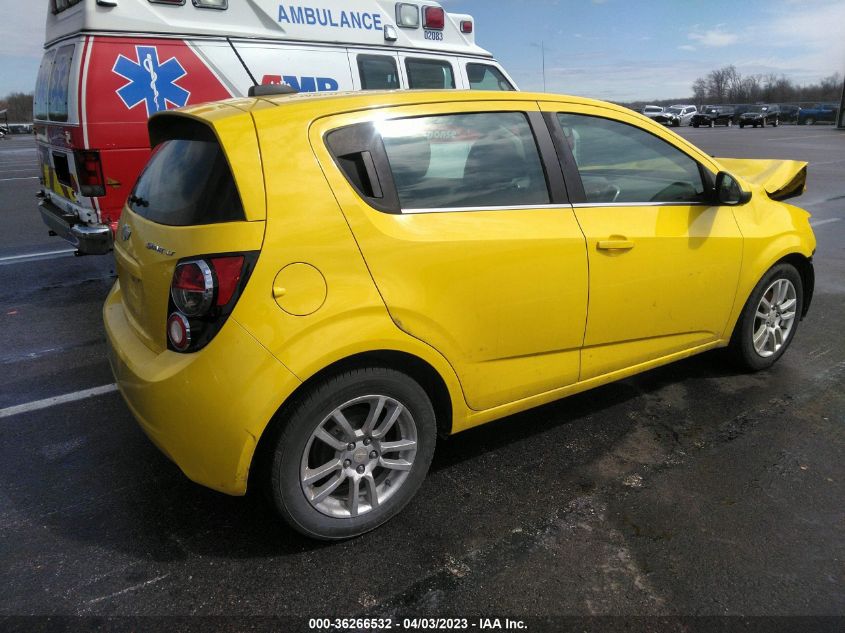 2016 CHEVROLET SONIC LT - 1G1JC6SH8G4109335