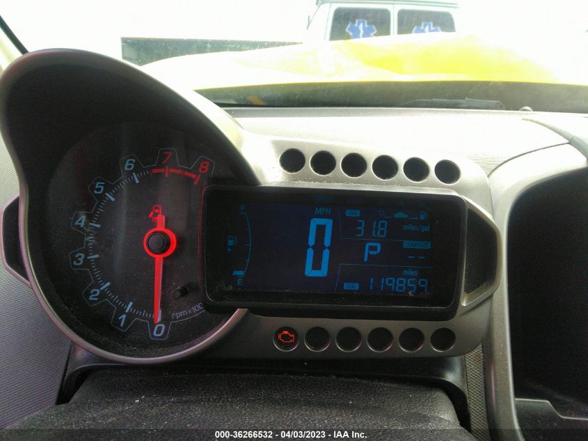 2016 CHEVROLET SONIC LT - 1G1JC6SH8G4109335