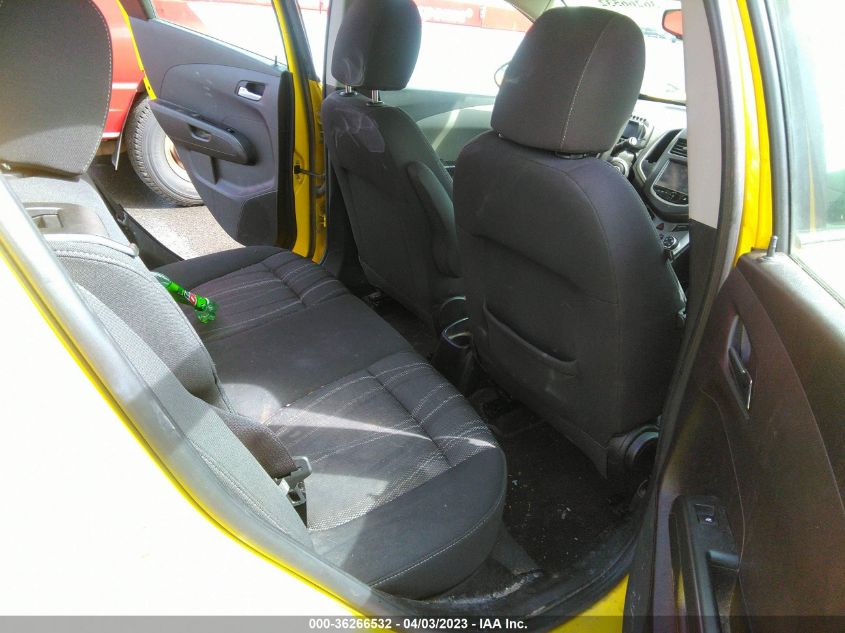 2016 CHEVROLET SONIC LT - 1G1JC6SH8G4109335
