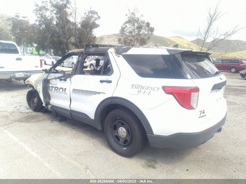 2022 FORD POLICE INTERCEPTOR 1FM5K8AB6NGB45990