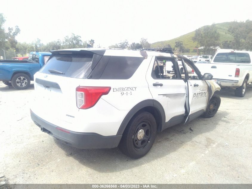2022 FORD POLICE INTERCEPTOR 1FM5K8AB6NGB45990