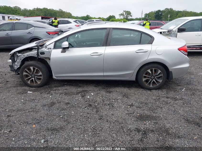 2013 HONDA CIVIC SDN EX - 19XFB2F85DE222317