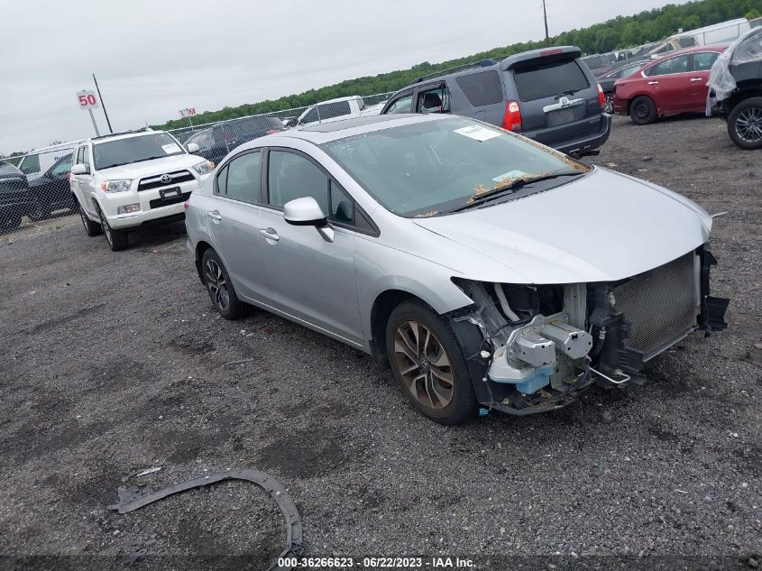 2013 HONDA CIVIC SDN EX - 19XFB2F85DE222317