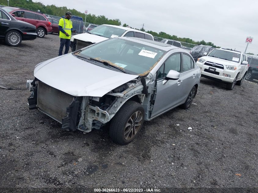 2013 HONDA CIVIC SDN EX - 19XFB2F85DE222317
