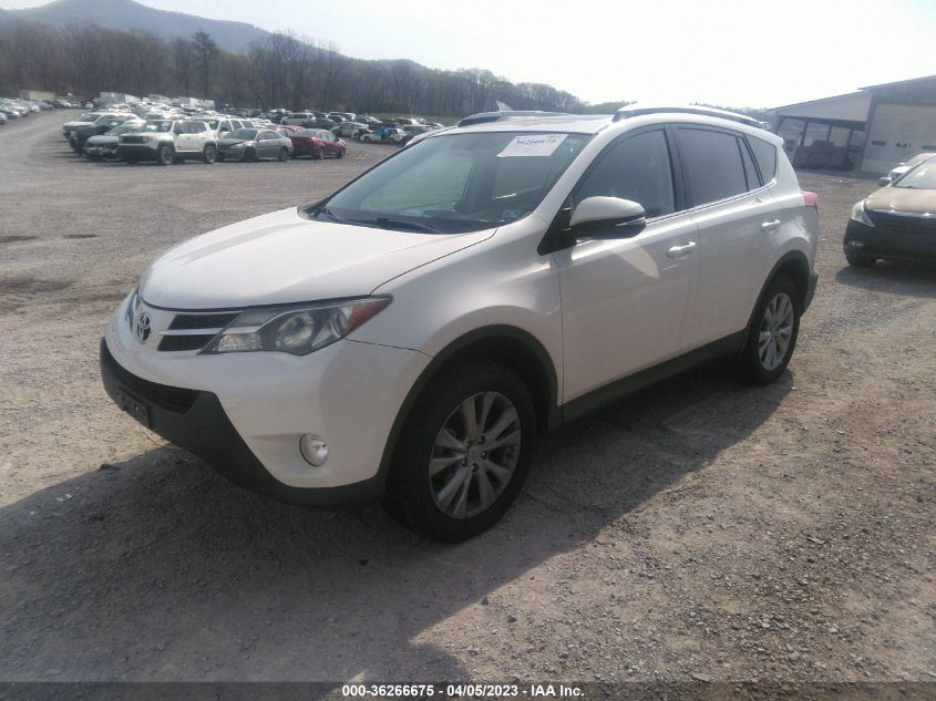 2014 TOYOTA RAV4 LIMITED - 2T3DFREV0EW204261