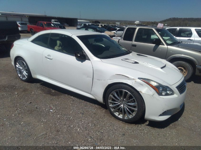 2013 INFINITI G37 CONVERTIBLE BASE - JN1CV6FE0DM772505