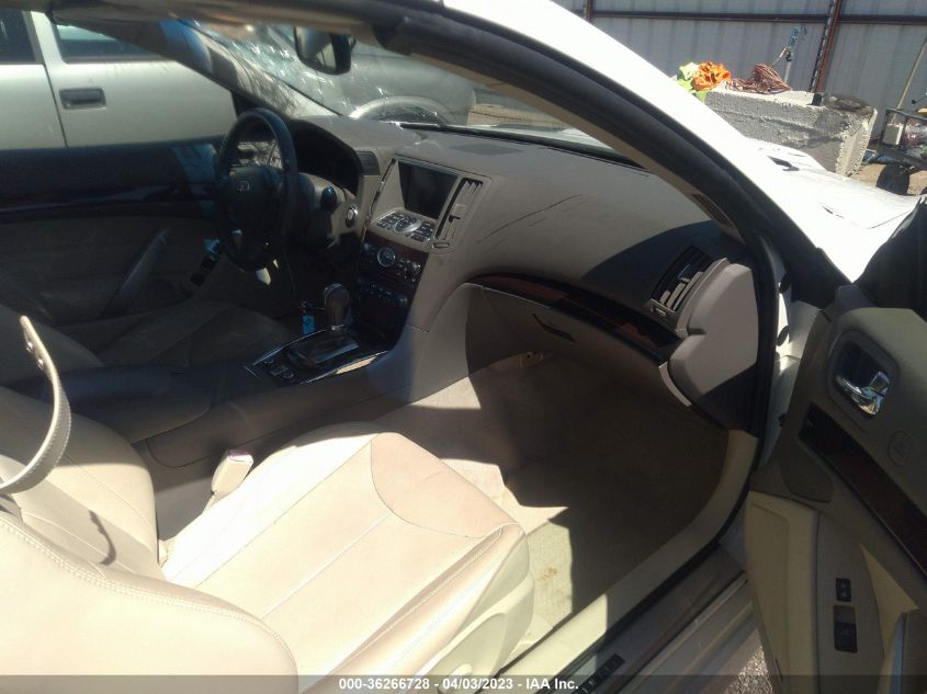 2013 INFINITI G37 CONVERTIBLE BASE JN1CV6FE0DM772505