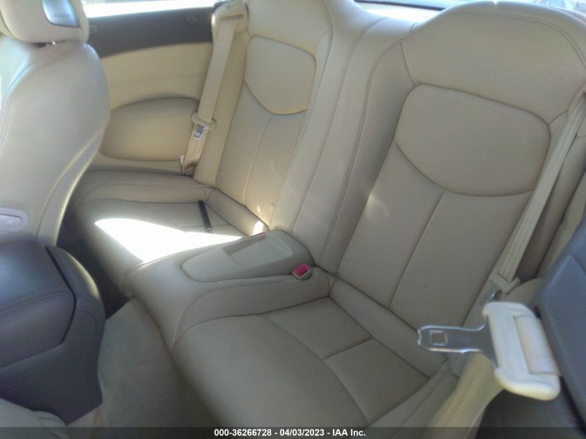 2013 INFINITI G37 CONVERTIBLE BASE JN1CV6FE0DM772505
