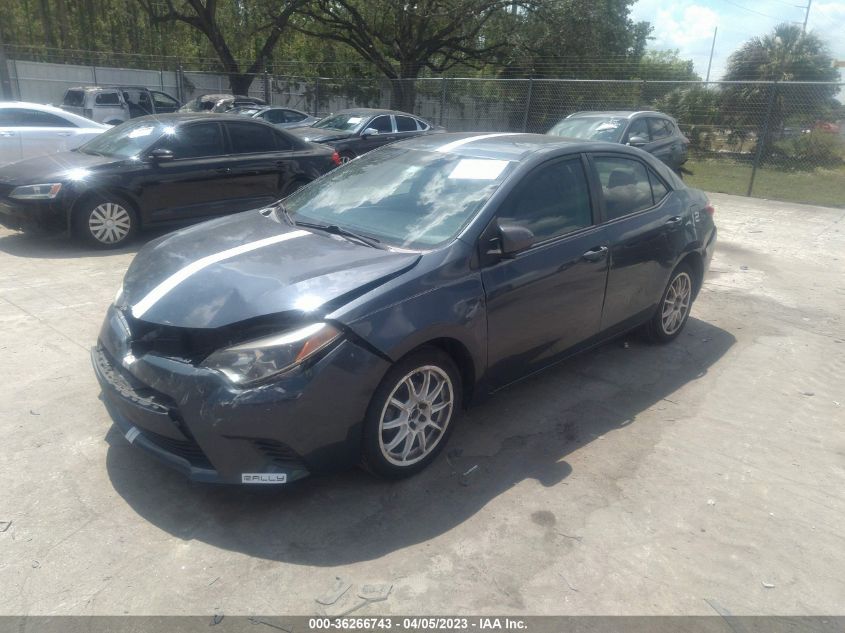 2015 TOYOTA COROLLA LE - 2T1BURHE5FC291160
