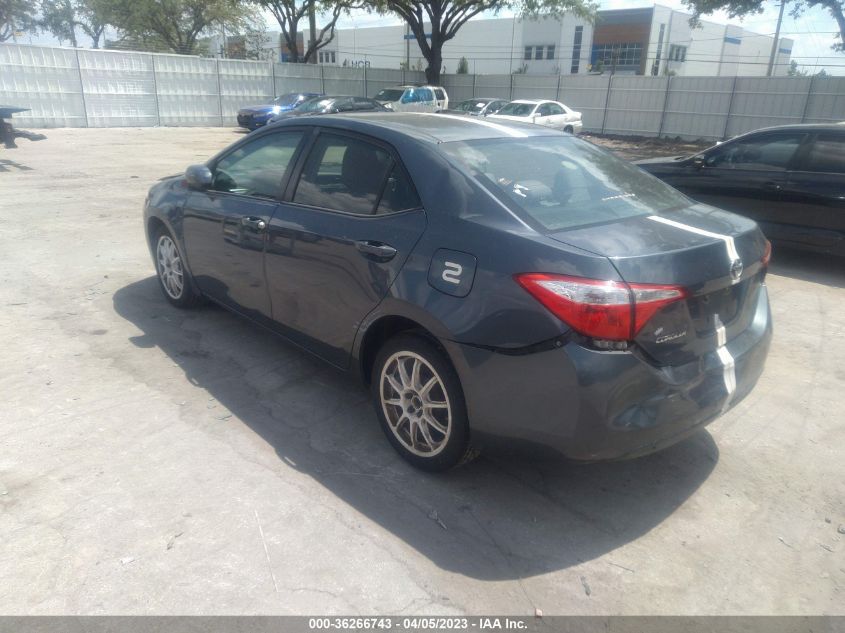 2015 TOYOTA COROLLA LE - 2T1BURHE5FC291160