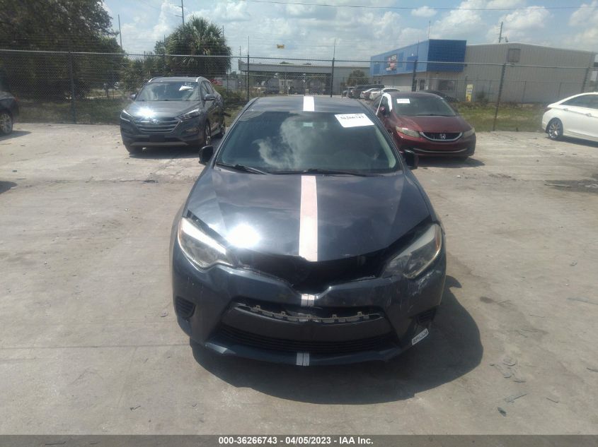 2015 TOYOTA COROLLA LE - 2T1BURHE5FC291160